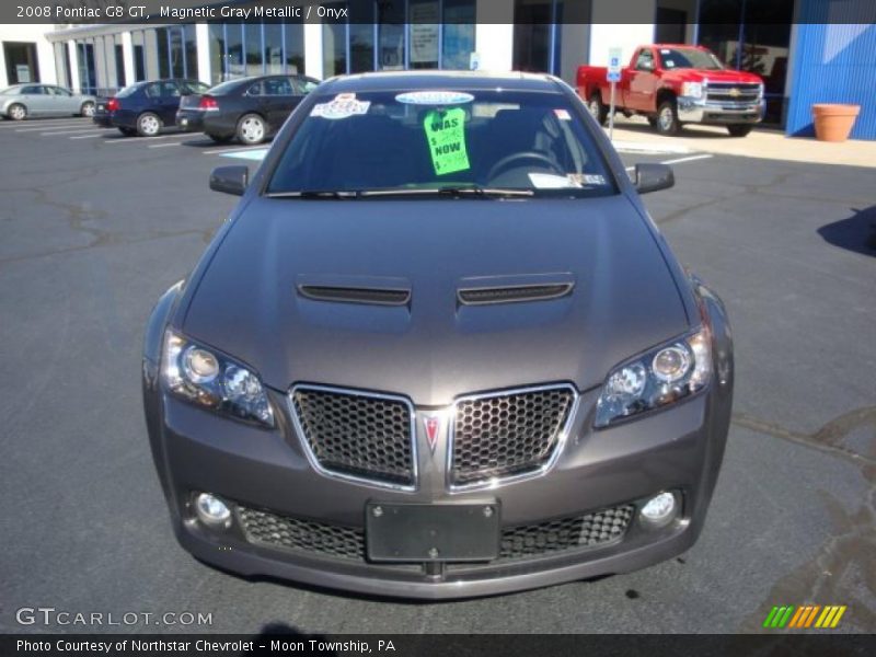 Magnetic Gray Metallic / Onyx 2008 Pontiac G8 GT