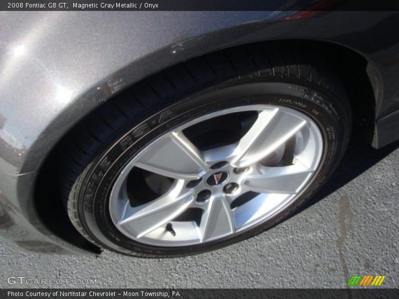 Magnetic Gray Metallic / Onyx 2008 Pontiac G8 GT