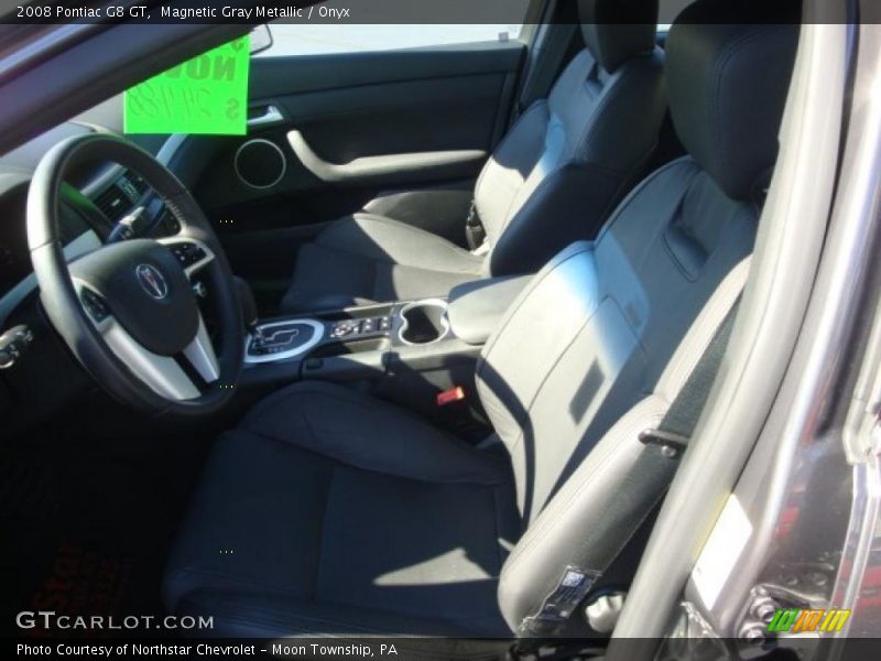 Magnetic Gray Metallic / Onyx 2008 Pontiac G8 GT