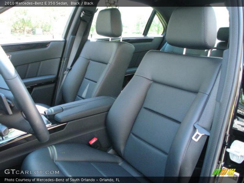Black / Black 2010 Mercedes-Benz E 350 Sedan