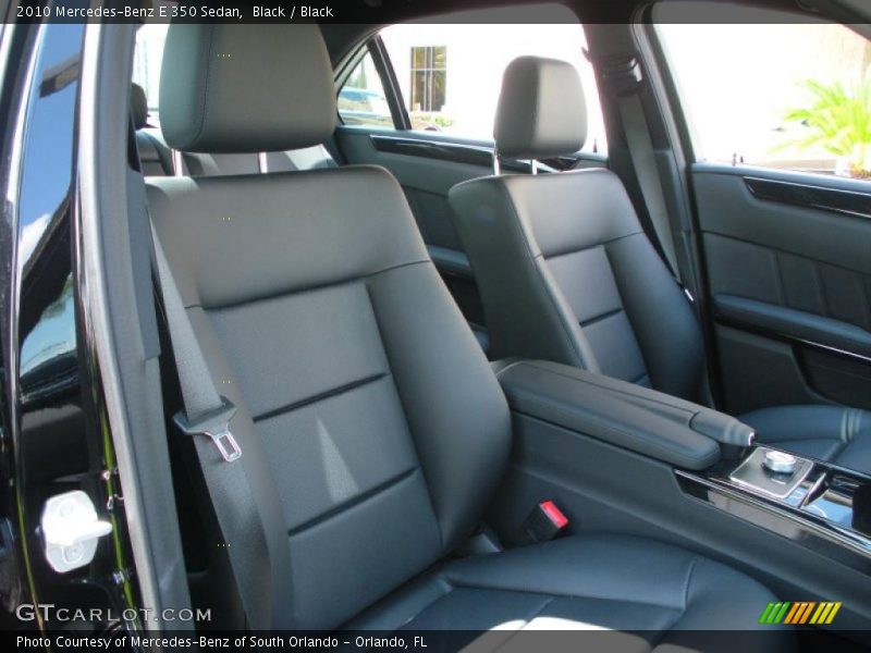 Black / Black 2010 Mercedes-Benz E 350 Sedan