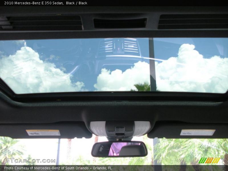 Black / Black 2010 Mercedes-Benz E 350 Sedan