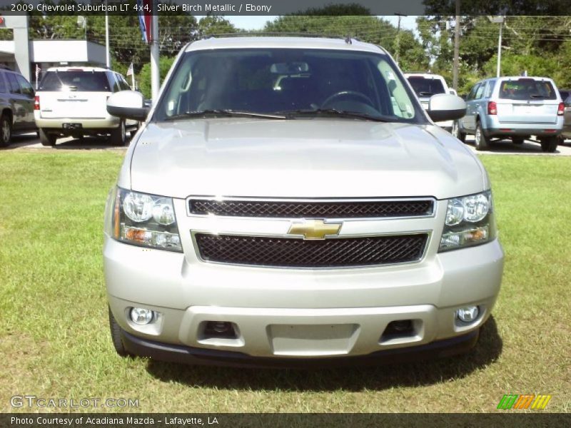 Silver Birch Metallic / Ebony 2009 Chevrolet Suburban LT 4x4