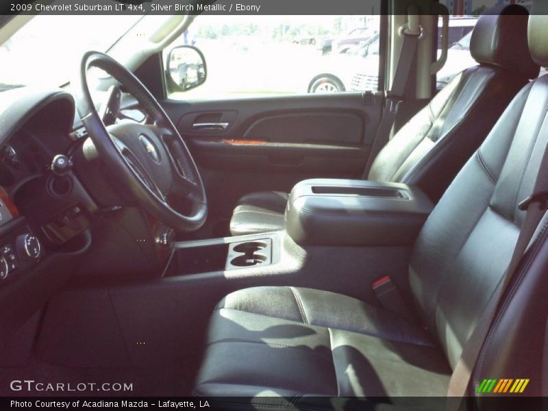 Silver Birch Metallic / Ebony 2009 Chevrolet Suburban LT 4x4