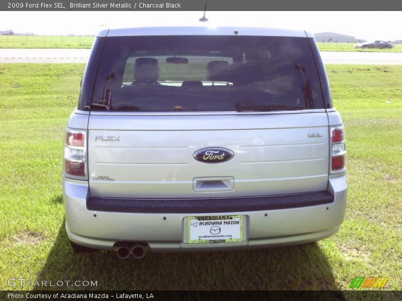 Brilliant Silver Metallic / Charcoal Black 2009 Ford Flex SEL