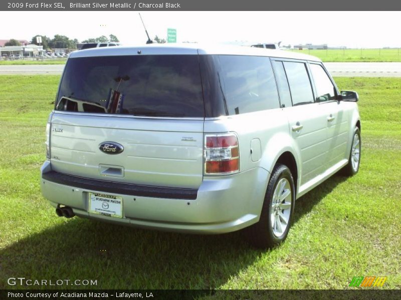 Brilliant Silver Metallic / Charcoal Black 2009 Ford Flex SEL