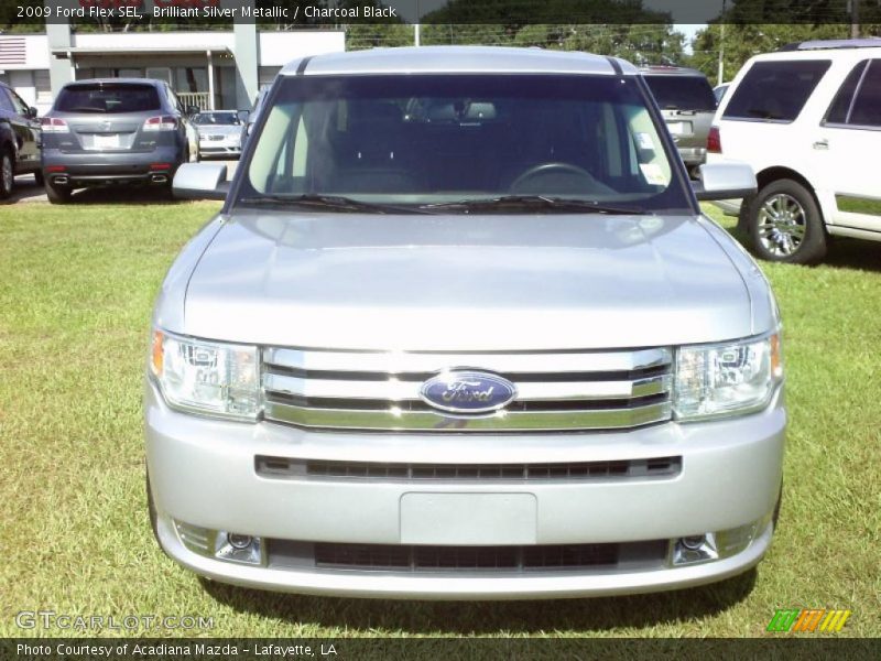 Brilliant Silver Metallic / Charcoal Black 2009 Ford Flex SEL