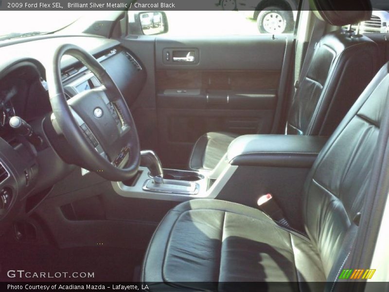 Brilliant Silver Metallic / Charcoal Black 2009 Ford Flex SEL