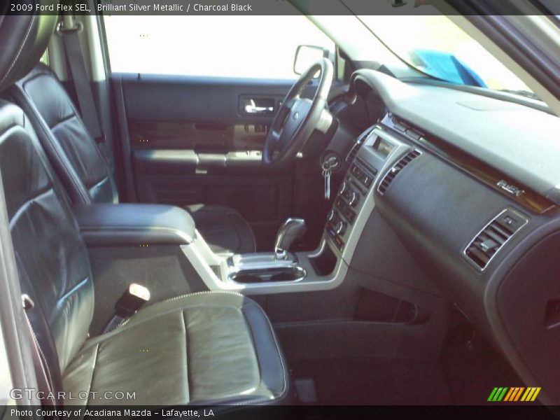 Brilliant Silver Metallic / Charcoal Black 2009 Ford Flex SEL