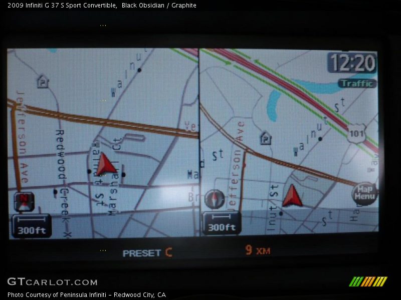 Black Obsidian / Graphite 2009 Infiniti G 37 S Sport Convertible