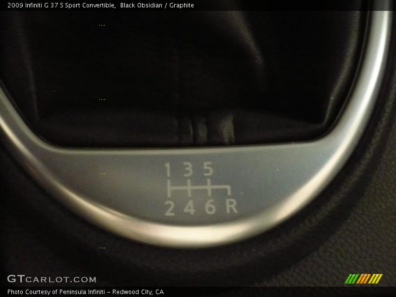 Black Obsidian / Graphite 2009 Infiniti G 37 S Sport Convertible