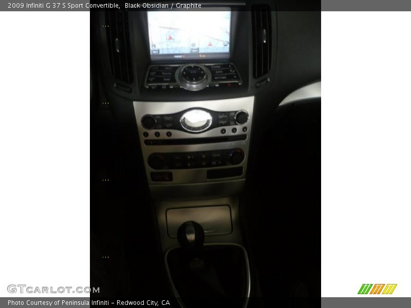 Black Obsidian / Graphite 2009 Infiniti G 37 S Sport Convertible