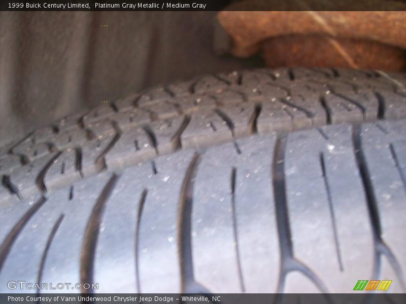 Platinum Gray Metallic / Medium Gray 1999 Buick Century Limited