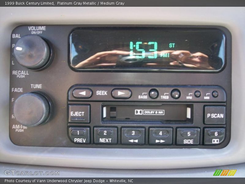 Platinum Gray Metallic / Medium Gray 1999 Buick Century Limited