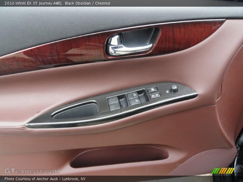 Black Obsidian / Chestnut 2010 Infiniti EX 35 Journey AWD