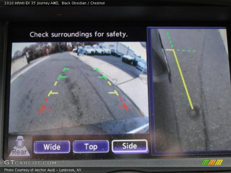 Black Obsidian / Chestnut 2010 Infiniti EX 35 Journey AWD