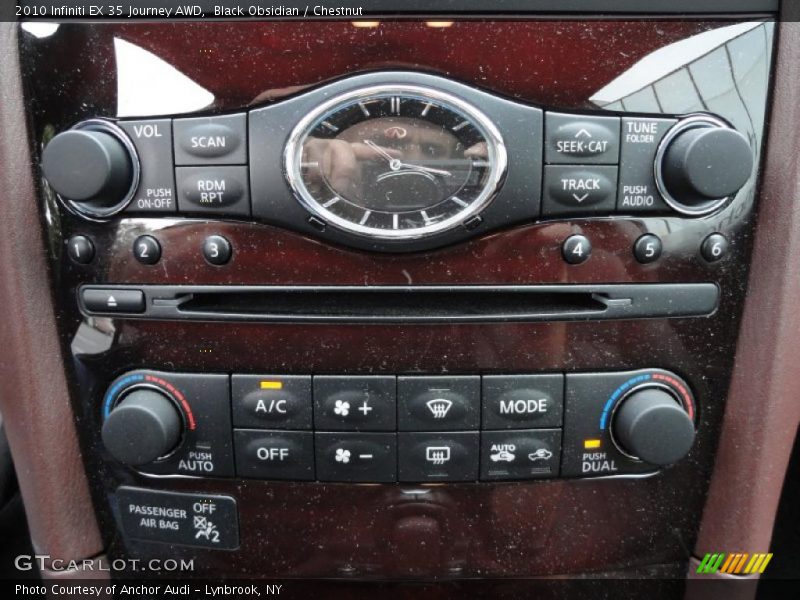 Black Obsidian / Chestnut 2010 Infiniti EX 35 Journey AWD