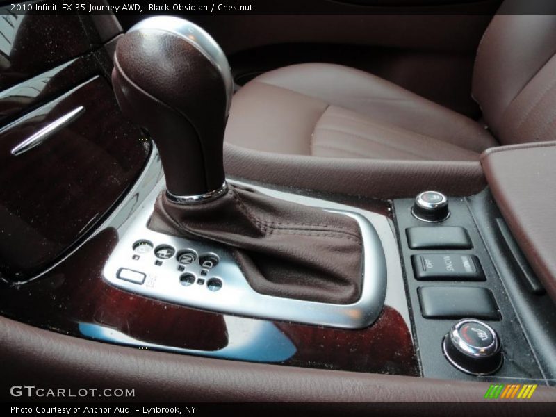 Black Obsidian / Chestnut 2010 Infiniti EX 35 Journey AWD