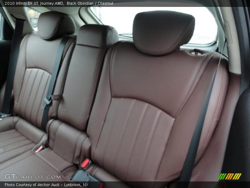 Black Obsidian / Chestnut 2010 Infiniti EX 35 Journey AWD