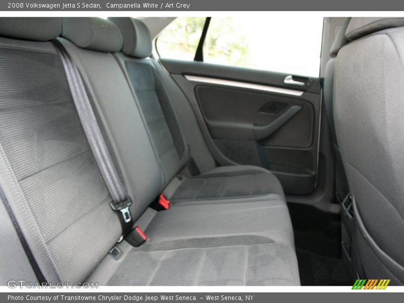 Campanella White / Art Grey 2008 Volkswagen Jetta S Sedan