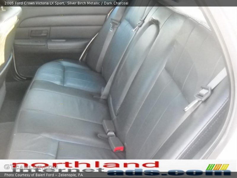 Silver Birch Metallic / Dark Charcoal 2005 Ford Crown Victoria LX Sport