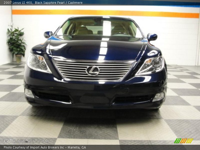 Black Sapphire Pearl / Cashmere 2007 Lexus LS 460