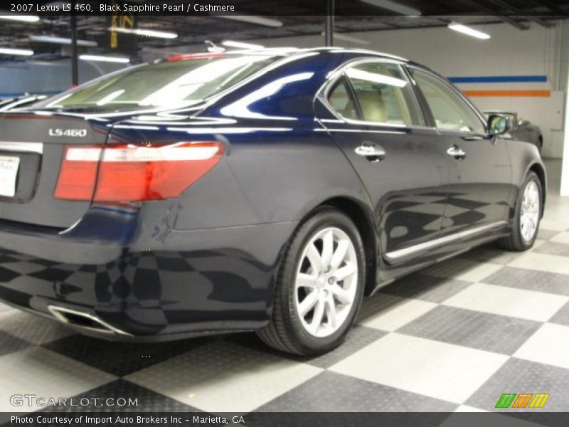 Black Sapphire Pearl / Cashmere 2007 Lexus LS 460