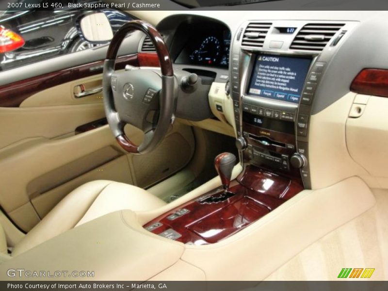 Black Sapphire Pearl / Cashmere 2007 Lexus LS 460