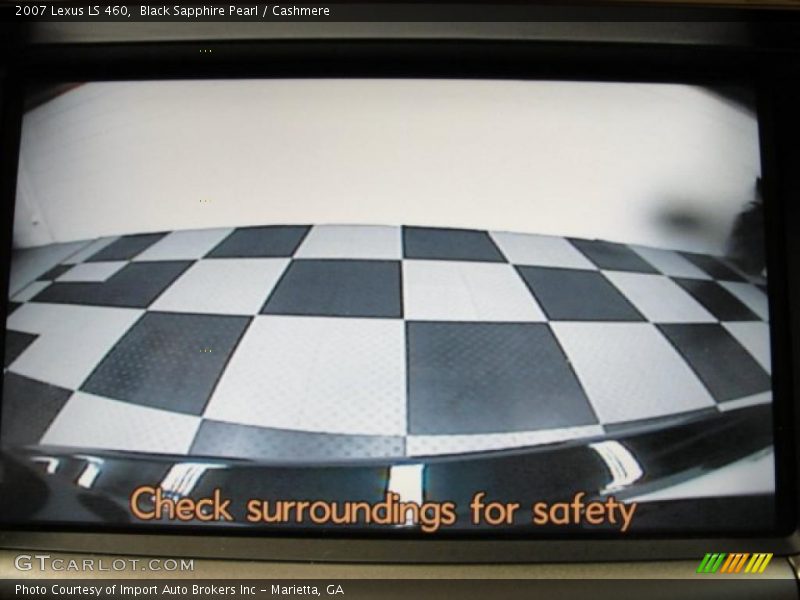 Black Sapphire Pearl / Cashmere 2007 Lexus LS 460