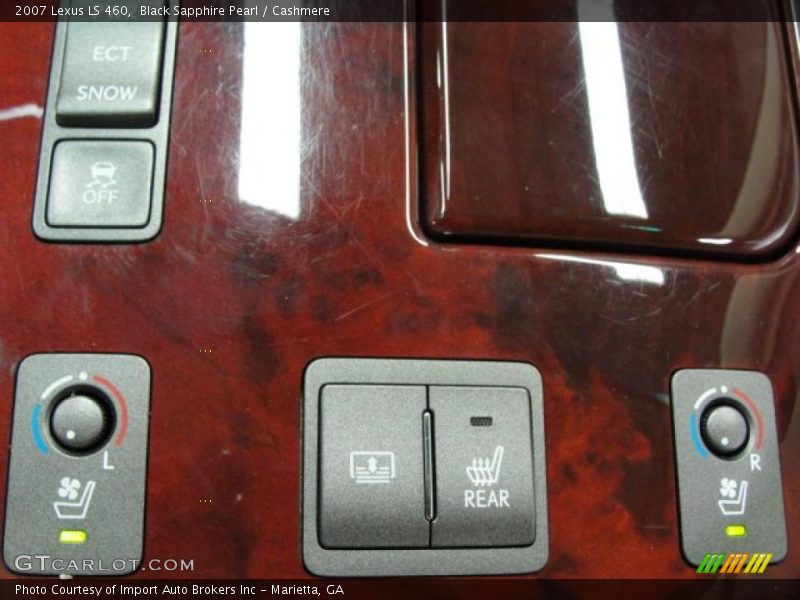 Black Sapphire Pearl / Cashmere 2007 Lexus LS 460