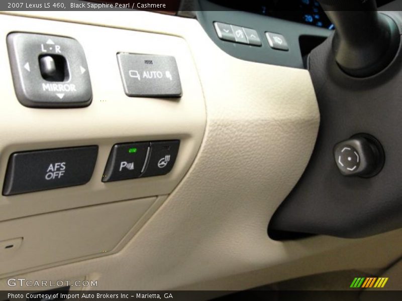 Black Sapphire Pearl / Cashmere 2007 Lexus LS 460