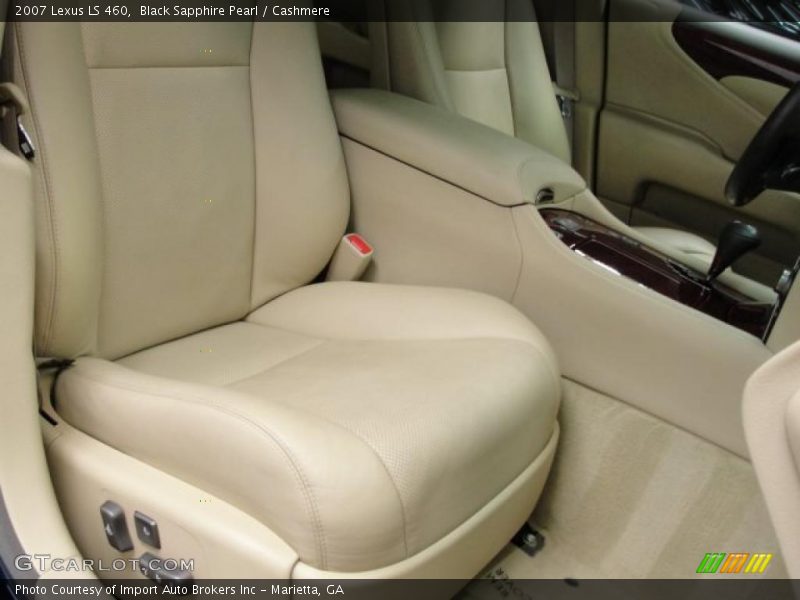 Black Sapphire Pearl / Cashmere 2007 Lexus LS 460