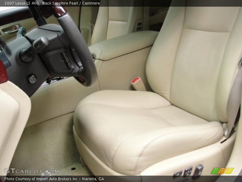 Black Sapphire Pearl / Cashmere 2007 Lexus LS 460