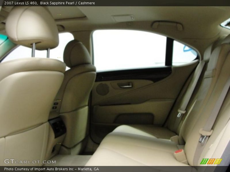 Black Sapphire Pearl / Cashmere 2007 Lexus LS 460