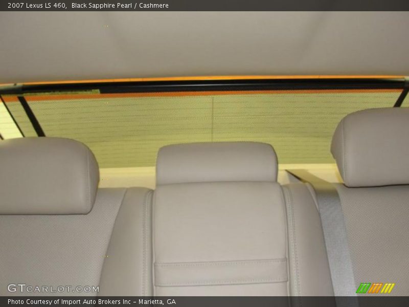 Black Sapphire Pearl / Cashmere 2007 Lexus LS 460