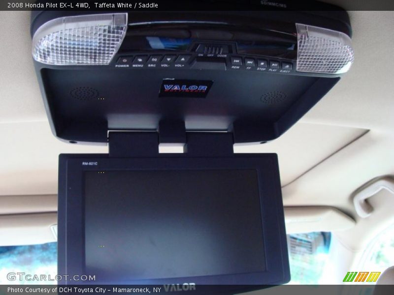 Taffeta White / Saddle 2008 Honda Pilot EX-L 4WD