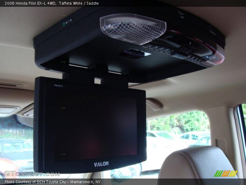 Taffeta White / Saddle 2008 Honda Pilot EX-L 4WD