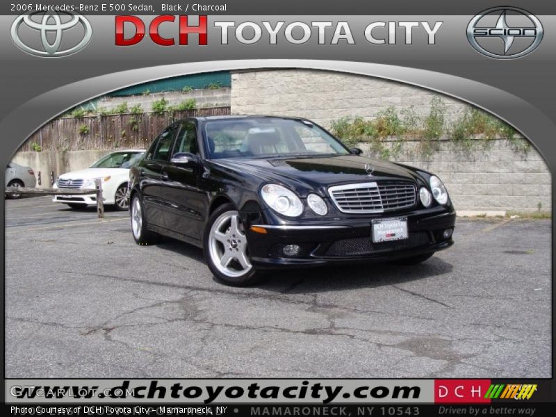 Black / Charcoal 2006 Mercedes-Benz E 500 Sedan