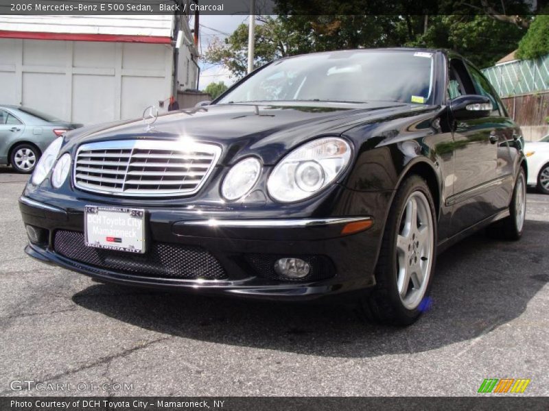 Black / Charcoal 2006 Mercedes-Benz E 500 Sedan