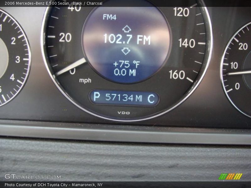 Black / Charcoal 2006 Mercedes-Benz E 500 Sedan