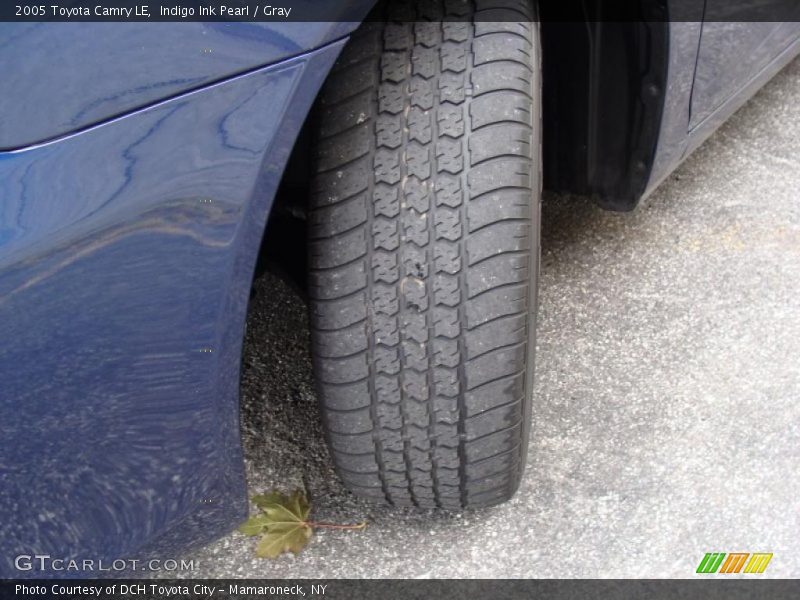 Indigo Ink Pearl / Gray 2005 Toyota Camry LE