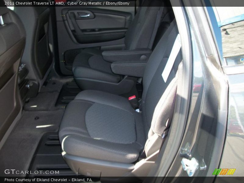 Cyber Gray Metallic / Ebony/Ebony 2011 Chevrolet Traverse LT AWD
