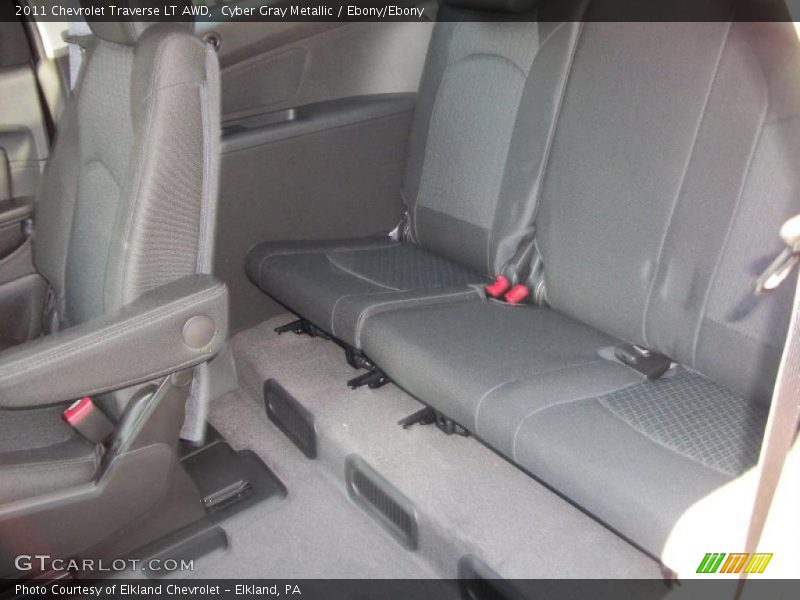 Cyber Gray Metallic / Ebony/Ebony 2011 Chevrolet Traverse LT AWD
