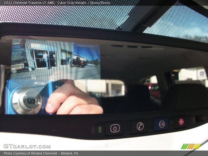 Cyber Gray Metallic / Ebony/Ebony 2011 Chevrolet Traverse LT AWD