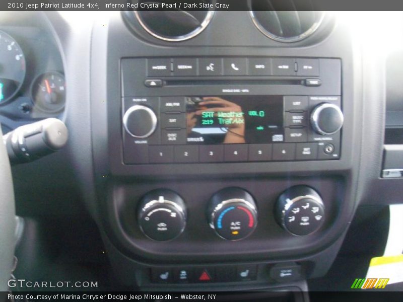 Inferno Red Crystal Pearl / Dark Slate Gray 2010 Jeep Patriot Latitude 4x4
