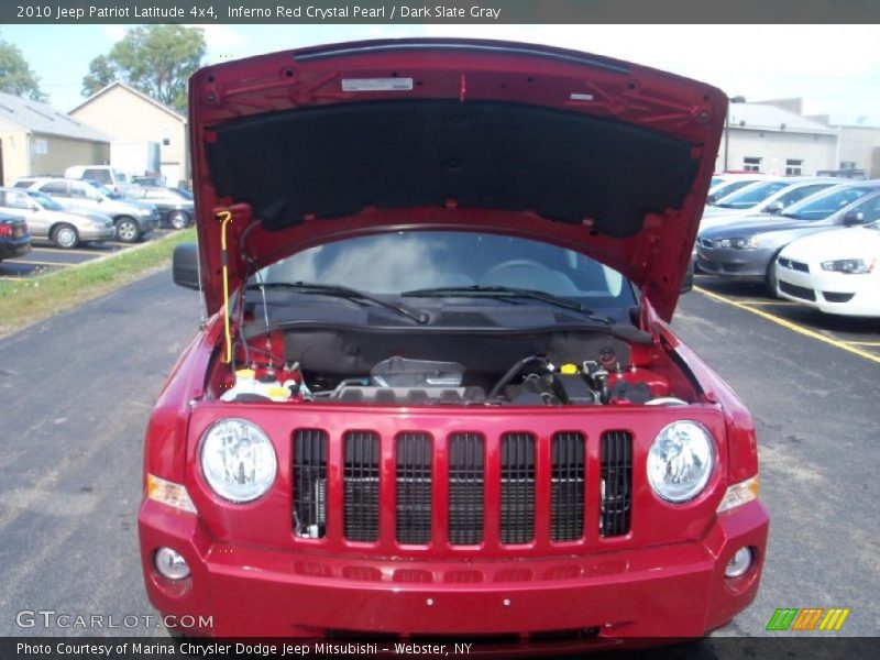 Inferno Red Crystal Pearl / Dark Slate Gray 2010 Jeep Patriot Latitude 4x4