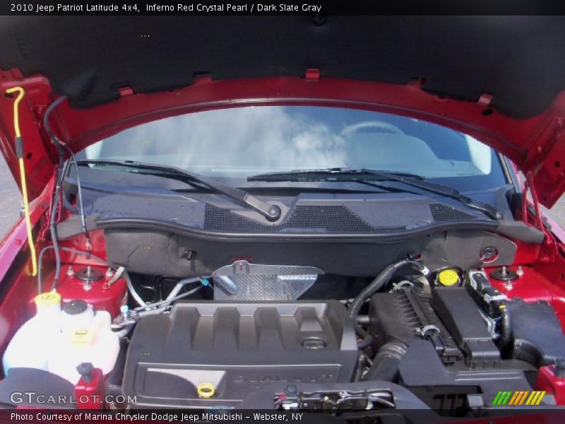 Inferno Red Crystal Pearl / Dark Slate Gray 2010 Jeep Patriot Latitude 4x4