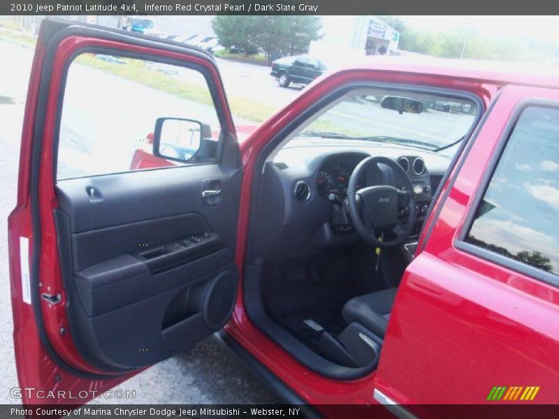 Inferno Red Crystal Pearl / Dark Slate Gray 2010 Jeep Patriot Latitude 4x4