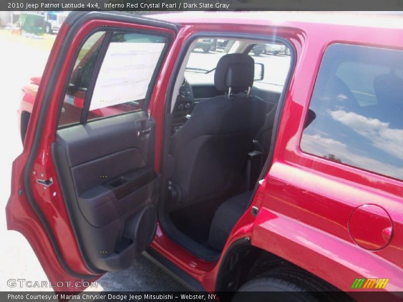 Inferno Red Crystal Pearl / Dark Slate Gray 2010 Jeep Patriot Latitude 4x4