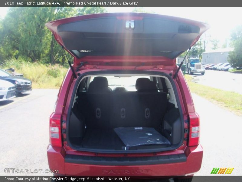 Inferno Red Crystal Pearl / Dark Slate Gray 2010 Jeep Patriot Latitude 4x4